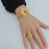 سوارة ذهب دراما مع الحاتم عيار 21 وزن 13.9 جرام