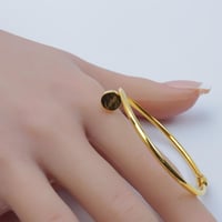 سوارة ذهب المسمار عيار 21