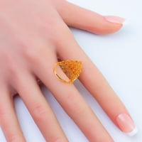 خاتم ذهب عيار 21