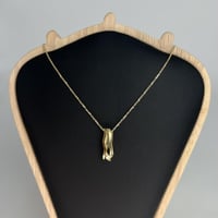 عقد ذهب الامواج عيار 18 وزن 5.8 جرام