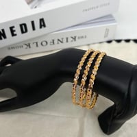 غوايش ذهب دقة حبة الهيل عيار 21