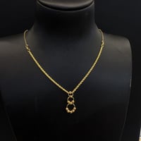 سلسال المبروم بتصميم الدوريكاء عيار 21 وزن 2.65 جر...