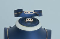 طقم ذهب المسيكاء تصميم الماس عيار 21 وزن 8.4 جرام