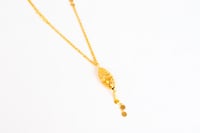 سبحة ذهب بحريني بتصميم المبروم عيار 21 وزن 7.4 جرا...