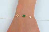 اساور فان كليف ذهب ملونه تصميم الماسي عيار 18 وزن...