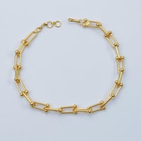 خلخال ذهب المونيكا عيار 21 وزن 10.58 جرام