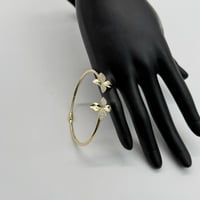 سوارة ذهب الباسكال تصميم الماسي عيار 18 وزن 6.8 جر...