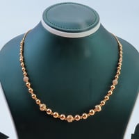 طقم ذهب الببلز عيار 21 وزن 19.10 جرام