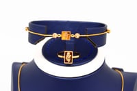 طقم ذهب فخم تصميم السبيكة عيار 21 | لأطلالة أنيقة