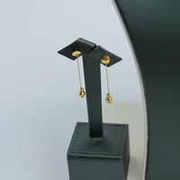 طقم ذهب الببلز عيار 21 دورين وزن 4.3 جرام