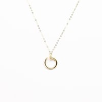 سلسال كارتير ذهب تصميم المسمار البناتي عيار 18 وزن...