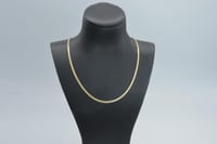 عقد ذهب ماتيني الرفيع عيار 18