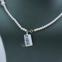 سلسال ذهب تصميم الولو الصناعي عيار 18 وزن 0.66 جرا...