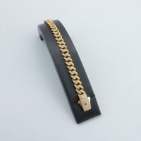 اسوارة موناكو ذهب عيار 21 تصميم الماسي وزن 24.92 ج...