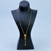 سبحة ذهب الوردة عيار 21 وزن 5.15 جرام