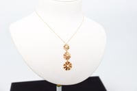 عقد الرمش متوفر الفيروزي والسادة والزيتي عيار 21