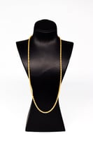 سلسال ذهب المبروم عيار 21 متوفر طول (40 و 50 و 60...