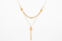 سبحة ذهب بحريني دورين عيار 21 لمظهر جذاب