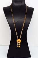 سبحة ذهب تصميم الوردة عيار 21