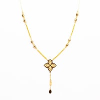 سبحة ذهب تصميم الفان كليف نواعم عيار 21 وزن 3.9 جر...