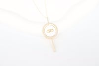 سلسال ذهب Lucky Move Arrow من مسيكاء تصميم الماسي...