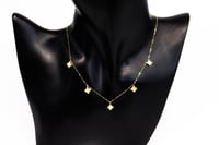 تشوكر ذهب روبيرتو كوين بتصميم اللون التيفاني عيار...