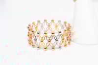 سوارة ذهب إيطالية مصممة لتتحول إلى دبلة (اثنين في...