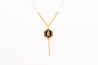 سلسال ذهب تصميم الوردة عيار 21 وزن 4.4 جرام