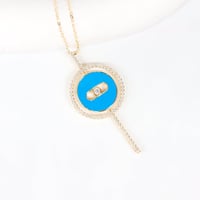 سلسال ذهب Lucky Move Arrow من مسيكاء تصميم الماسي...