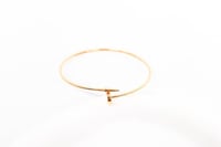 سوارة كارتير المسمار ذهب صافي عيار 18