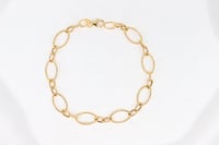 سوارة جنزير تصميم ايطالي عيار 18