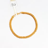 سوارة ذهب صافي تصميم مودرن وانيق عيار 21