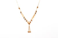 سلسال ذهب تصميم السبائك عيار 21 وزنة 4.6جرام