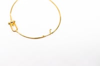 سوارة المونيكا ذهب صافي عيار 18