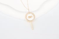 سلسال ذهب Lucky Move Arrow من مسيكاء تصميم الماسي...