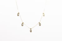 عقد تشوكر ذهب المسيكاء عيار 18 وزن 1.1 جرام