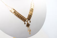 افخم سلسال ذهب تصميم فاخر عيار 18 وزن 2.2 غرام