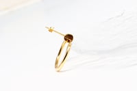 حلق كارتير ذهب تصميم المسمار الفخم عيار 18 وزن 3.7...