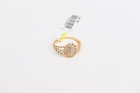 خاتم تصميم الماسي عيار 21