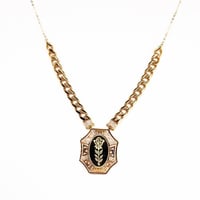 سلسال ذهب الجنزير تصميم سبيكة الوردة عيار 21 وزن 1...