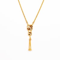 سبحة ذهب تصميم الفان كليف عيار 21