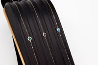 سوارة ذهب تصميم الماسي متوفرة بعده الوان عيار 18