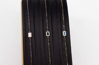 سوارة ذهب تصميم الماسي متوفرة بعده الوان عيار 18