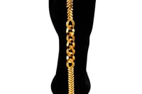 سوارة ذهب غصن الزيتون بتصميم الجنزير عيار 21 وزن 1...