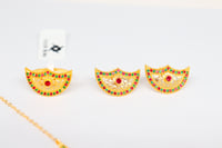 طقم ذهب تراثي بحريني عيار 21