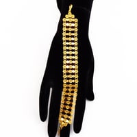 سوارة ذهب باولاء عيار 21 وزن 15 جرام