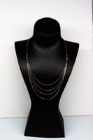 سلسال ذهب اربعة دور ذهب صافي عيار 18الوزن: 6.8 جرا...