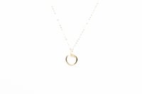 سلسال كارتير ذهب تصميم المسمار البناتي عيار 18 وزن...