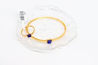 سوارة شكل التعبان اللون الازرق الخلاب مع الخاتم ذه...