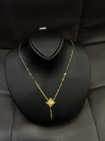 سلسال ذهب روبيرتو كوين عيار 21 وزن 2.9 جرام